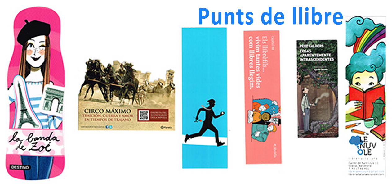 Punts de llibre, Marcapàgines